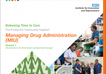 Managing Drug Administration (MIU): (The Productive Community Hospital)